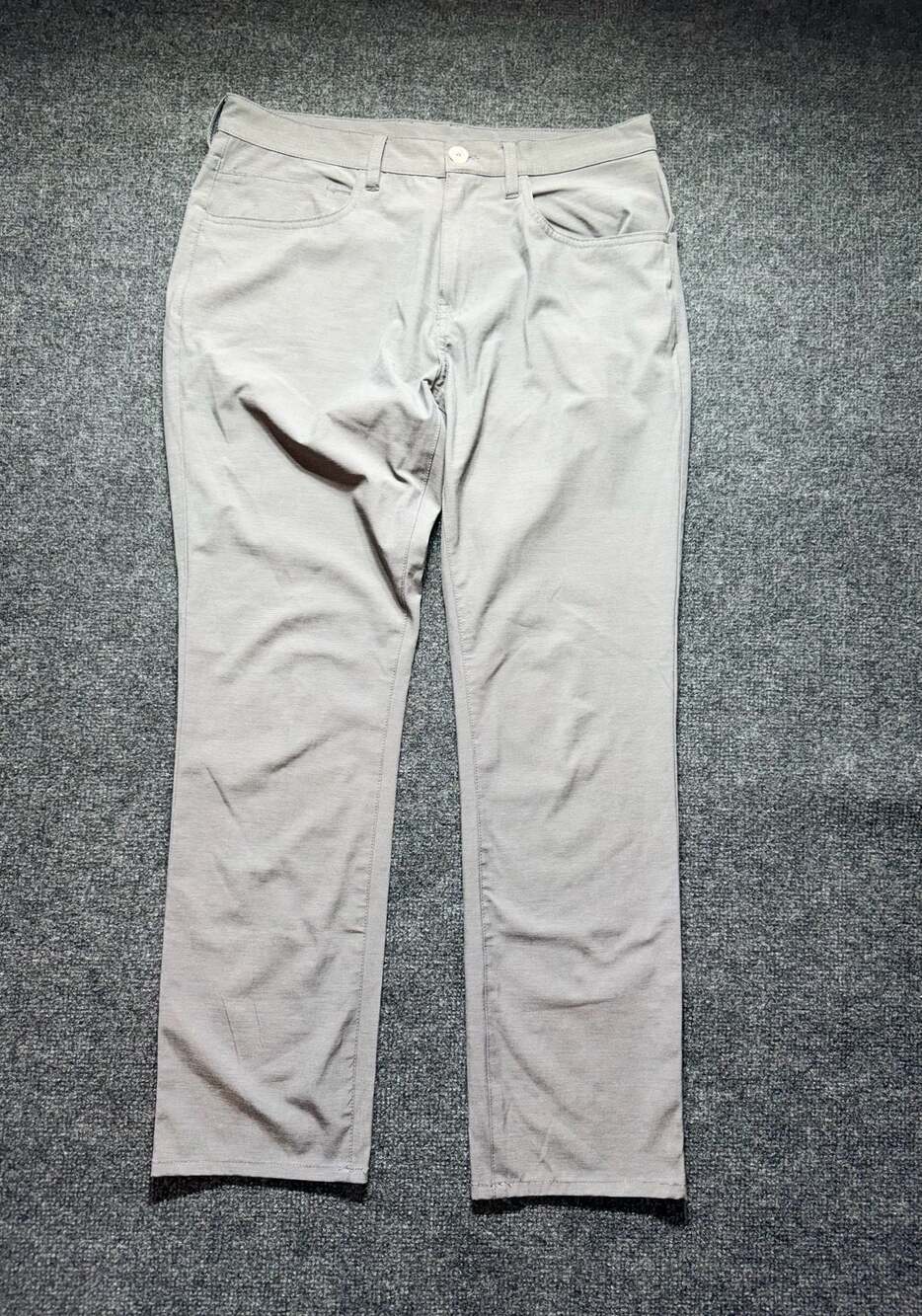 Callaway Golf Performance 5-Pocket Gray Pants Mens Size 32x30
